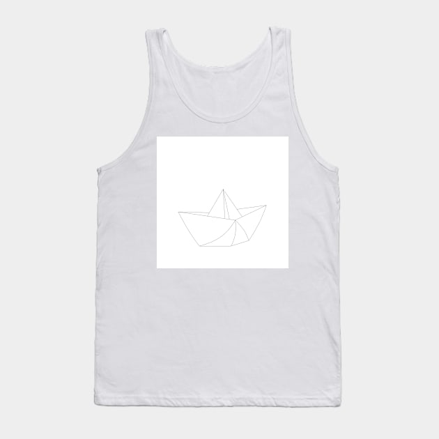 paper boat of origami Tank Top by stoekenbroek